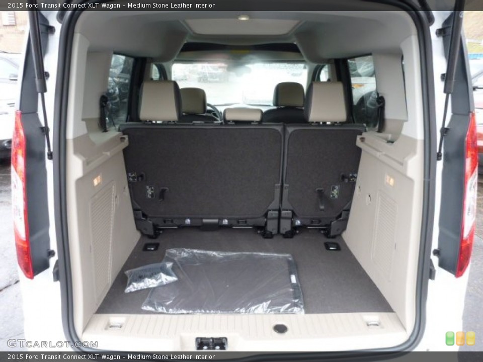 Medium Stone Leather Interior Trunk for the 2015 Ford Transit Connect XLT Wagon #103504286
