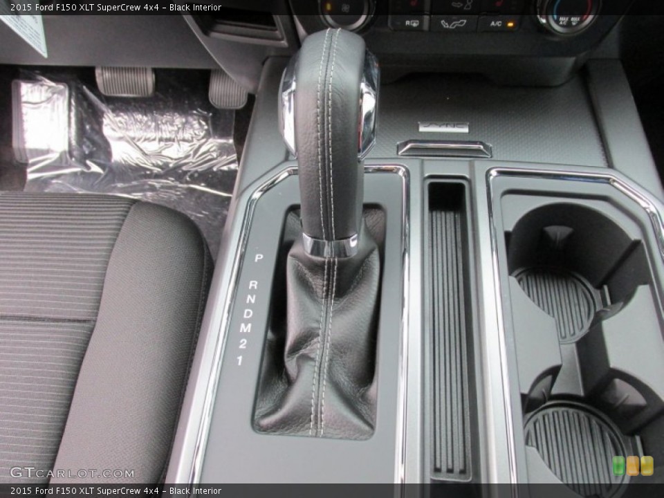 Black Interior Transmission for the 2015 Ford F150 XLT SuperCrew 4x4 #103516265