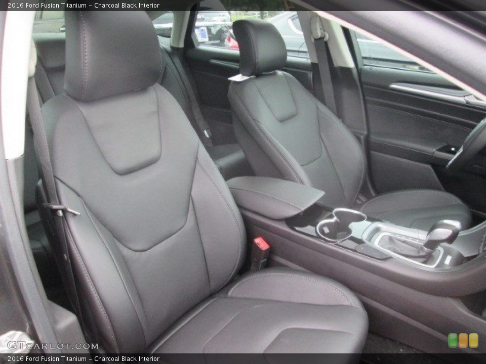 Charcoal Black Interior Front Seat for the 2016 Ford Fusion Titanium #103522381