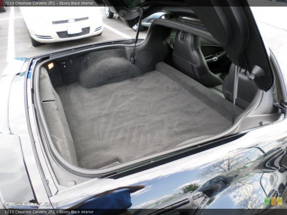 Ebony Black Interior Trunk for the 2010 Chevrolet Corvette ZR1 #103523753