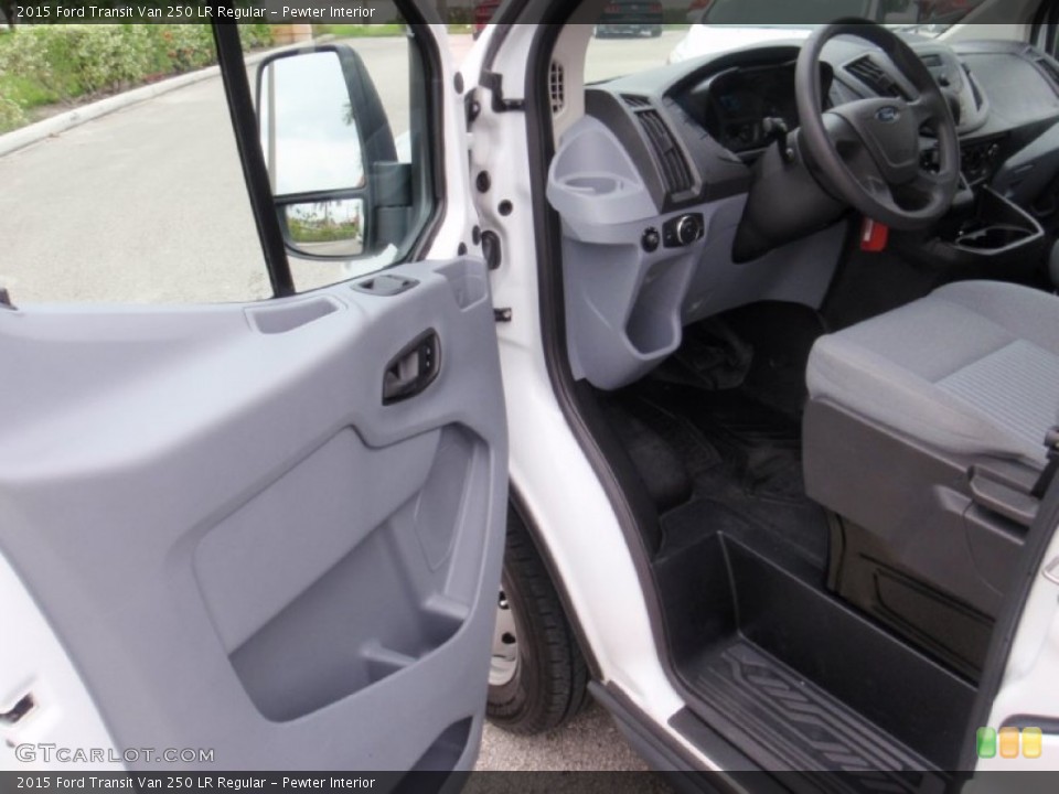 Pewter Interior Door Panel for the 2015 Ford Transit Van 250 LR Regular #103523972