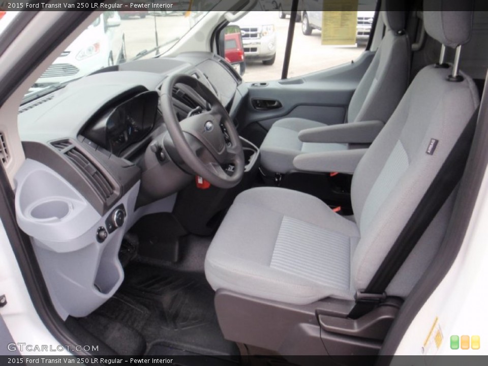 Pewter Interior Photo for the 2015 Ford Transit Van 250 LR Regular #103523993