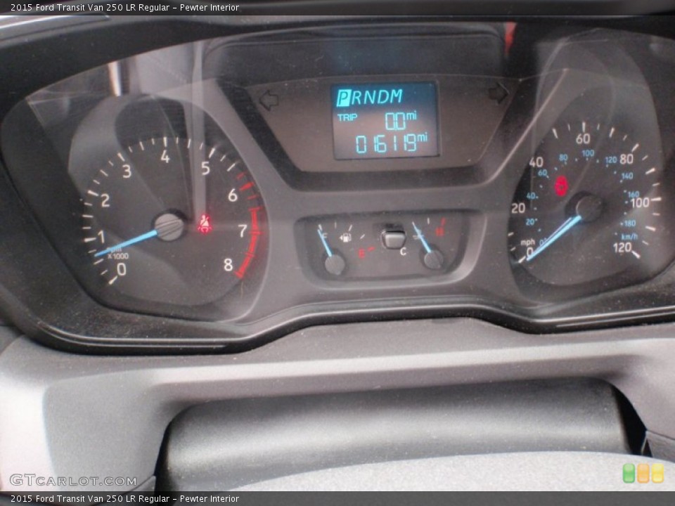 Pewter Interior Gauges for the 2015 Ford Transit Van 250 LR Regular #103524281