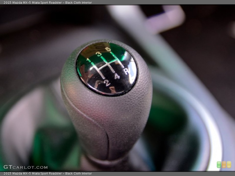 Black Cloth Interior Transmission for the 2015 Mazda MX-5 Miata Sport Roadster #103543931