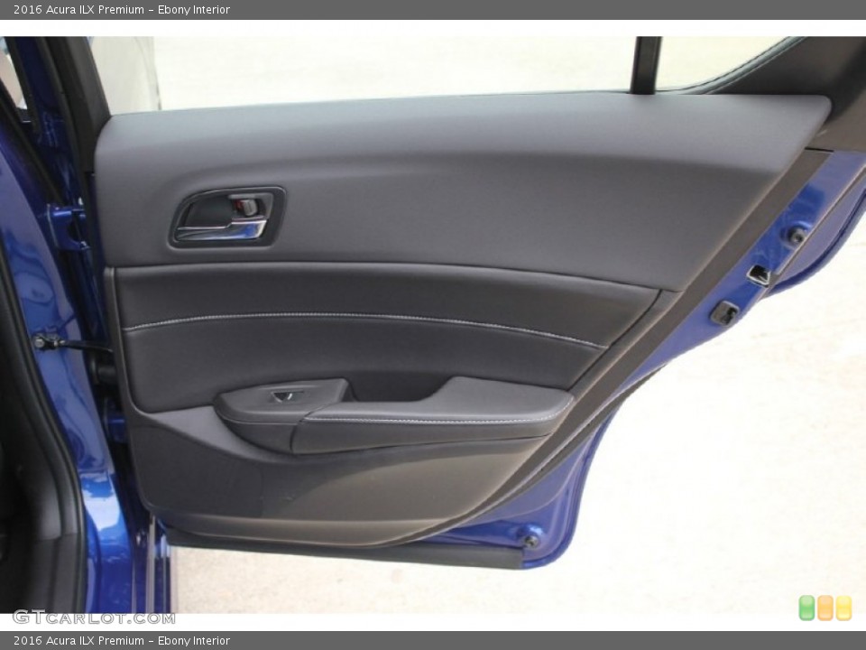 Ebony Interior Door Panel for the 2016 Acura ILX Premium #103549760
