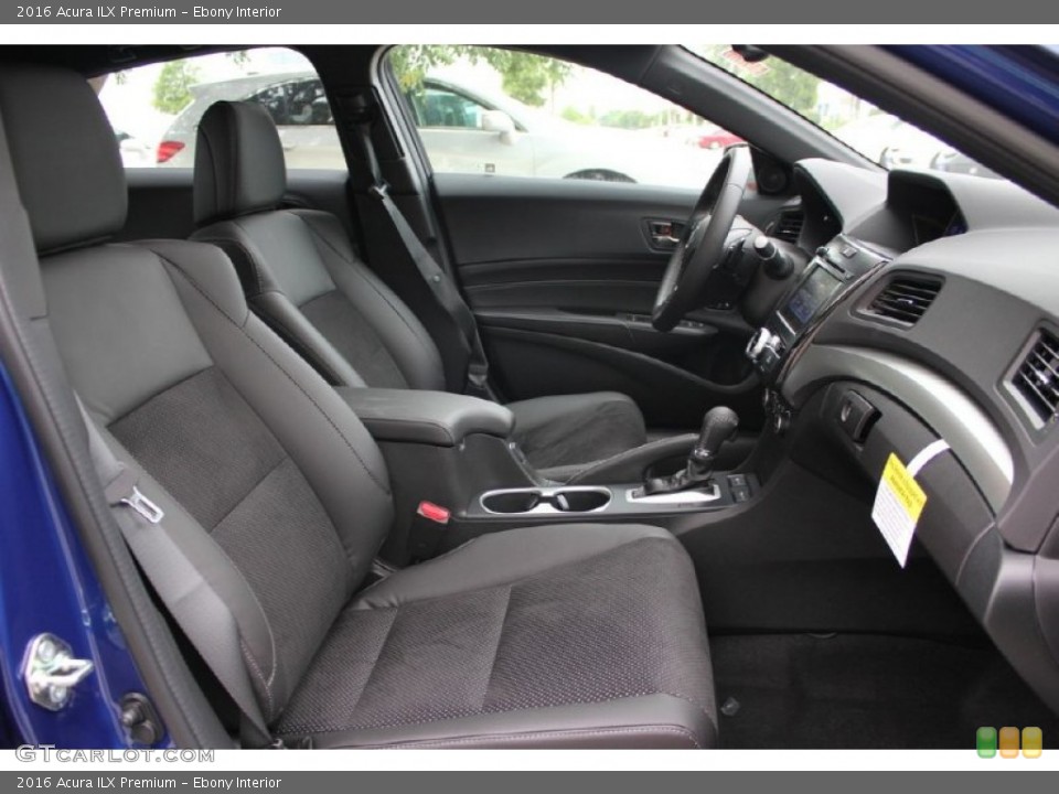 Ebony Interior Front Seat for the 2016 Acura ILX Premium #103549778
