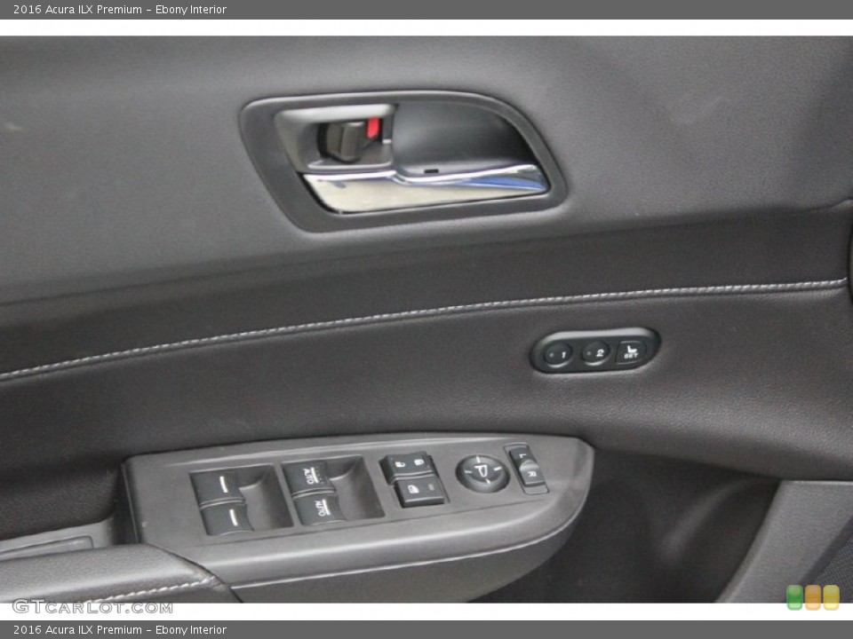 Ebony Interior Controls for the 2016 Acura ILX Premium #103549784