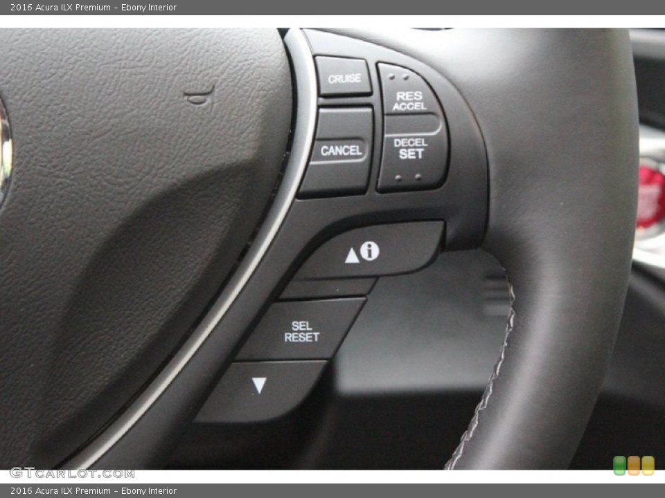 Ebony Interior Controls for the 2016 Acura ILX Premium #103549826