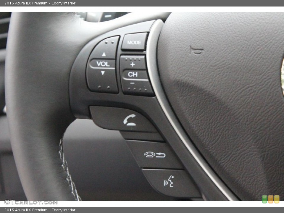 Ebony Interior Controls for the 2016 Acura ILX Premium #103549832