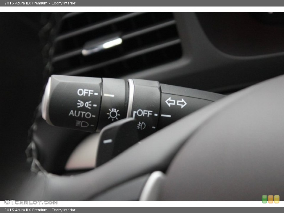 Ebony Interior Controls for the 2016 Acura ILX Premium #103549839