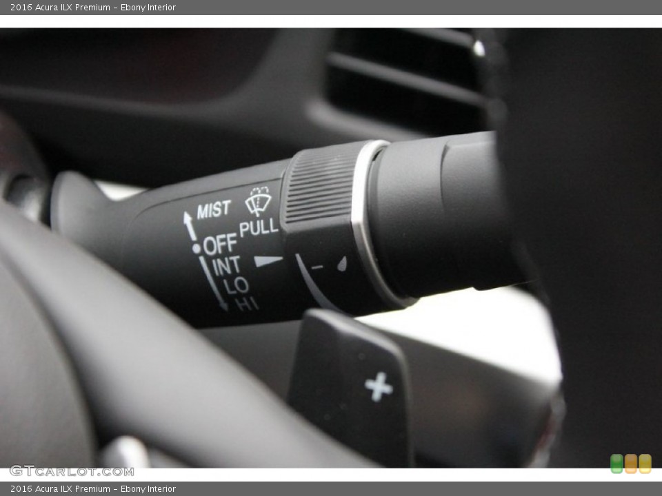 Ebony Interior Controls for the 2016 Acura ILX Premium #103549847