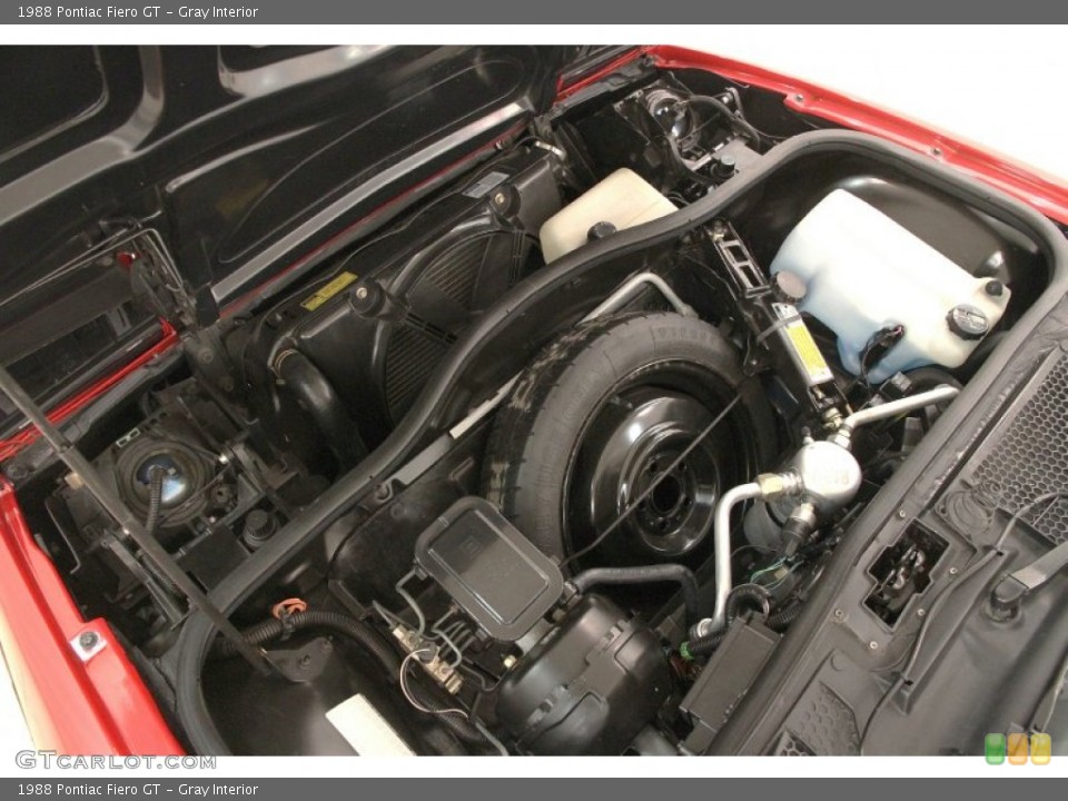 Gray Interior Trunk for the 1988 Pontiac Fiero GT #103554477