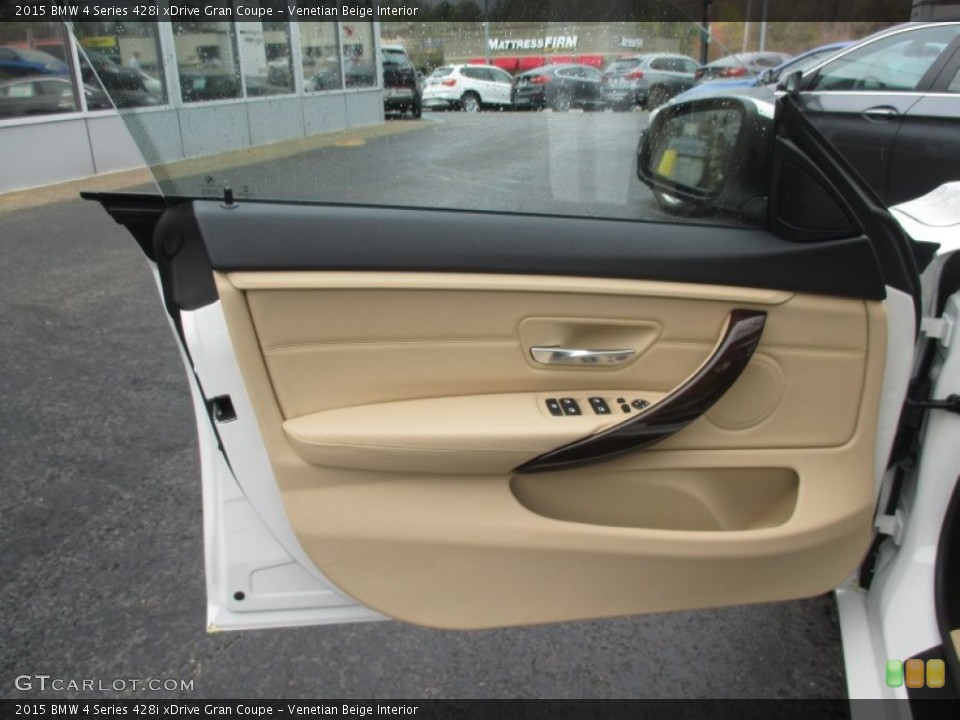 Venetian Beige Interior Door Panel for the 2015 BMW 4 Series 428i xDrive Gran Coupe #103555865
