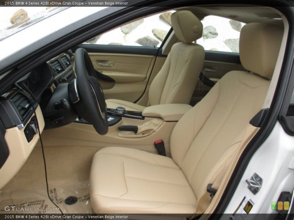 Venetian Beige Interior Photo for the 2015 BMW 4 Series 428i xDrive Gran Coupe #103555917