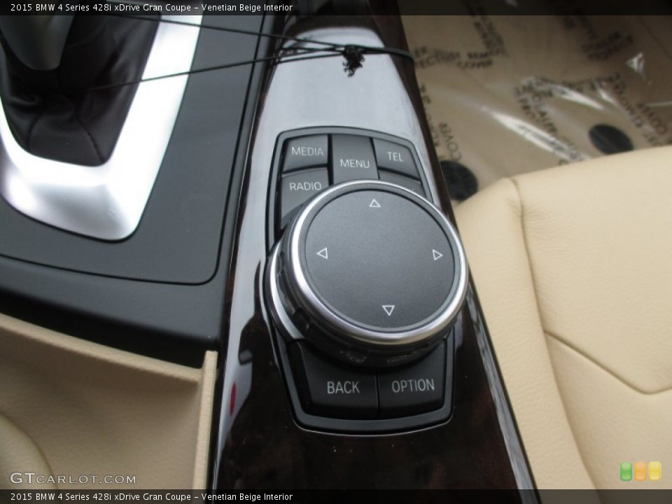 Venetian Beige Interior Controls for the 2015 BMW 4 Series 428i xDrive Gran Coupe #103556022