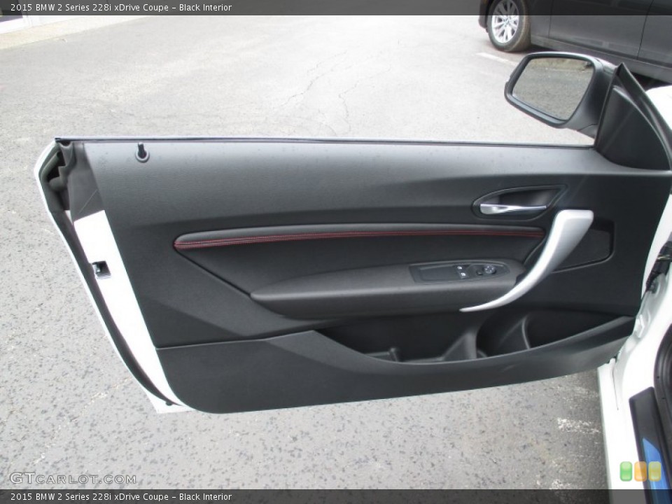 Black Interior Door Panel for the 2015 BMW 2 Series 228i xDrive Coupe #103556346