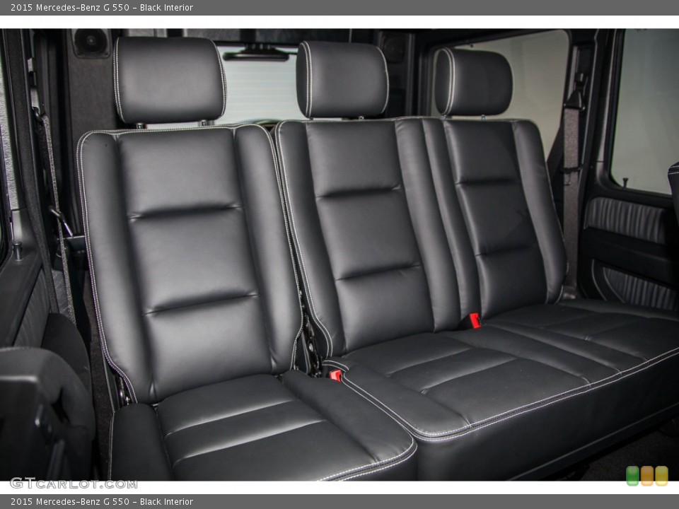 Black 2015 Mercedes-Benz G Interiors