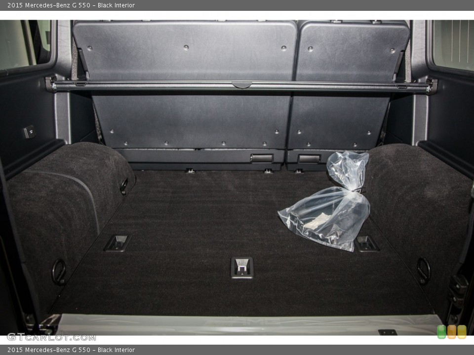 Black Interior Trunk for the 2015 Mercedes-Benz G 550 #103556829