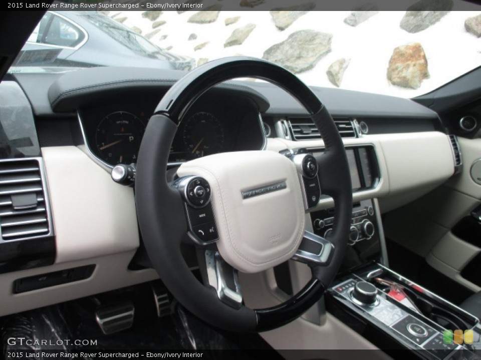 Ebony/Ivory Interior Dashboard for the 2015 Land Rover Range Rover Supercharged #103558698