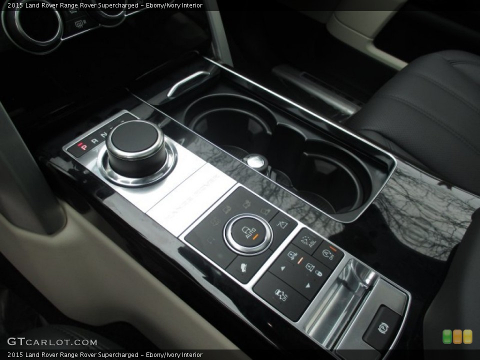 Ebony/Ivory Interior Controls for the 2015 Land Rover Range Rover Supercharged #103558740