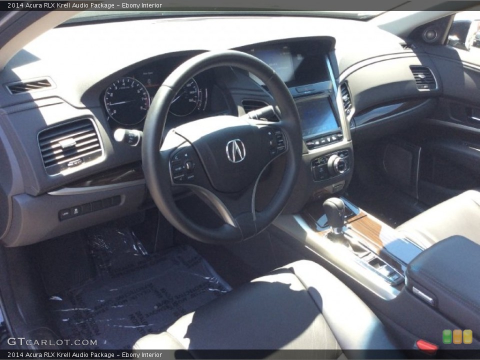 Ebony Interior Prime Interior for the 2014 Acura RLX Krell Audio Package #103562267