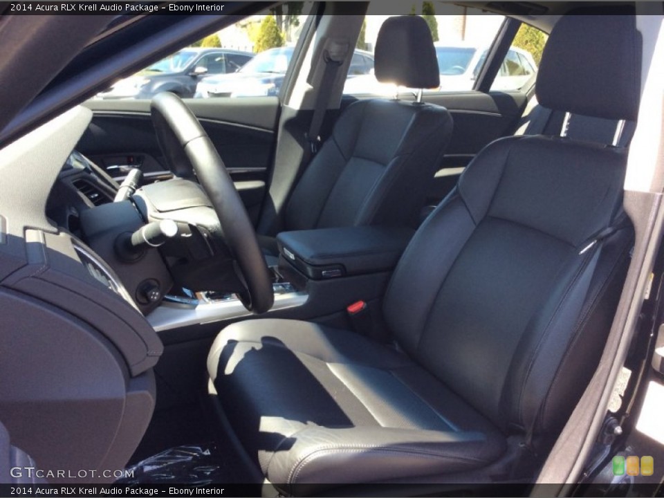 Ebony Interior Front Seat for the 2014 Acura RLX Krell Audio Package #103562319