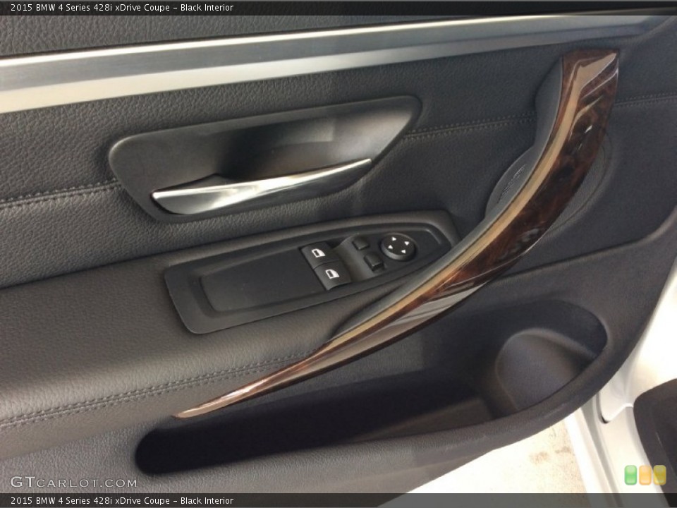 Black Interior Door Panel for the 2015 BMW 4 Series 428i xDrive Coupe #103564560
