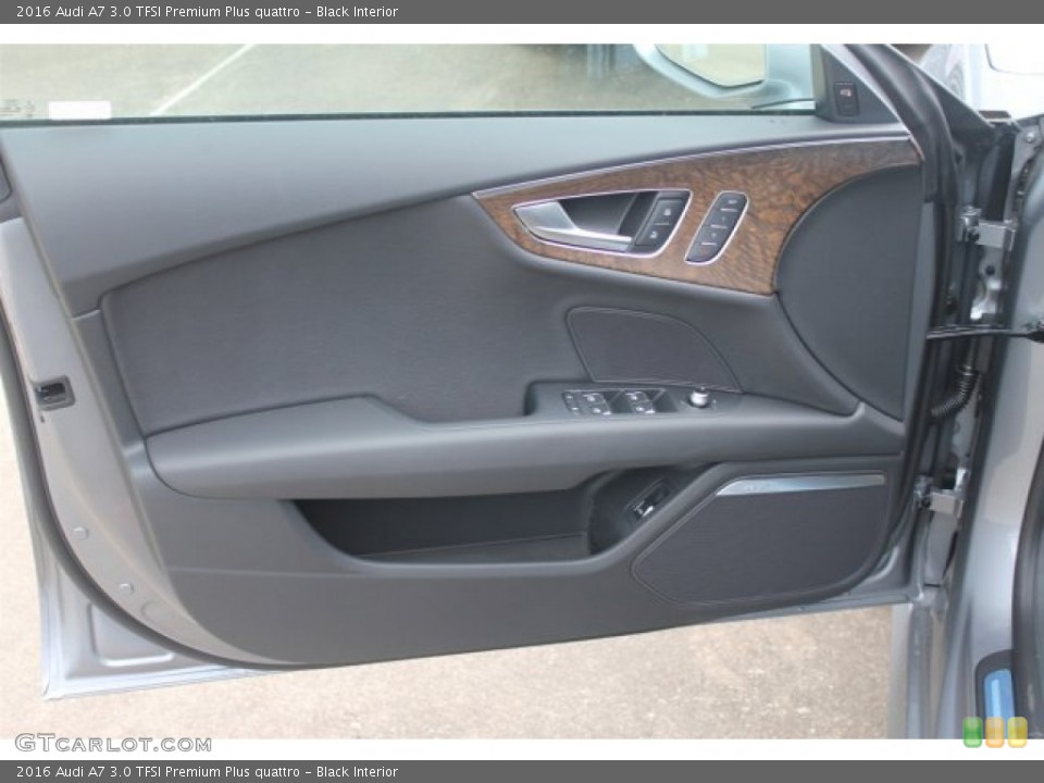 Black Interior Door Panel for the 2016 Audi A7 3.0 TFSI Premium Plus quattro #103572531
