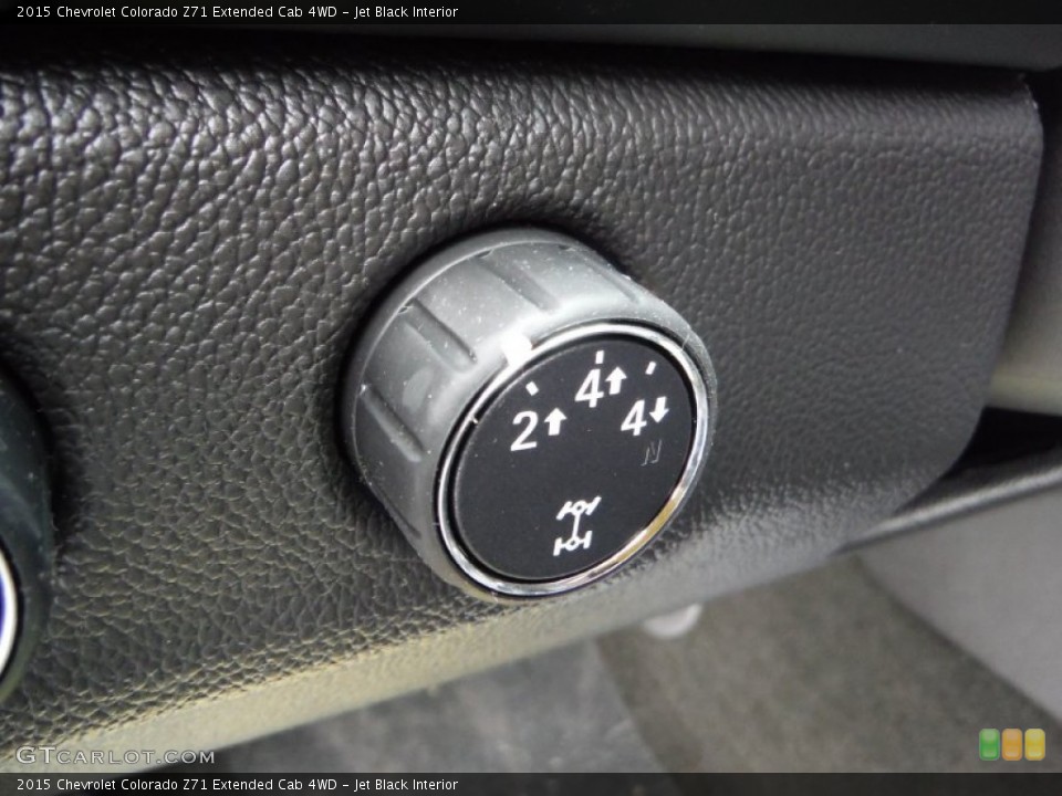 Jet Black Interior Controls for the 2015 Chevrolet Colorado Z71 Extended Cab 4WD #103573731