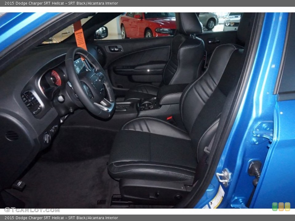 SRT Black/Alcantara Interior Photo for the 2015 Dodge Charger SRT Hellcat #103581983