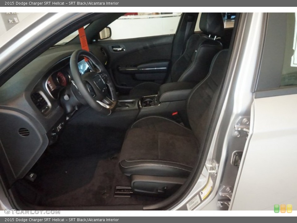 SRT Black/Alcantara Interior Photo for the 2015 Dodge Charger SRT Hellcat #103582149