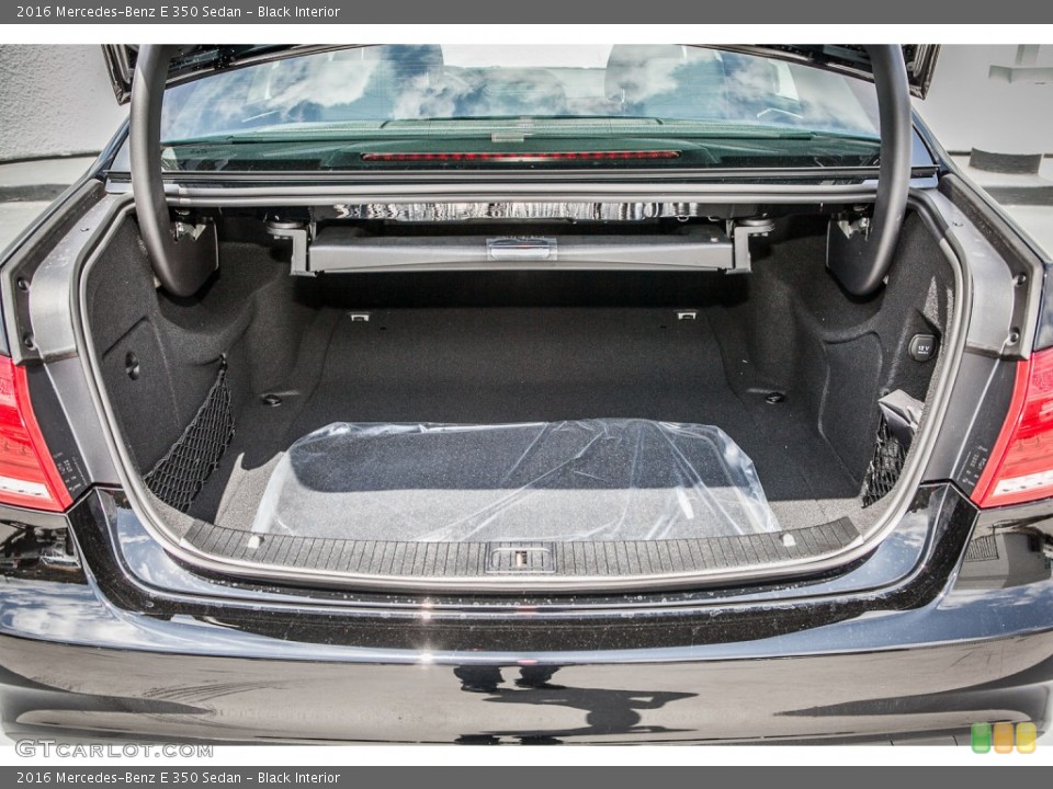 Black Interior Trunk for the 2016 Mercedes-Benz E 350 Sedan #103583760