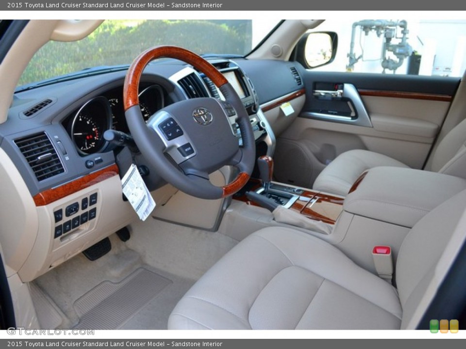 Sandstone Interior Photo for the 2015 Toyota Land Cruiser  #103593029
