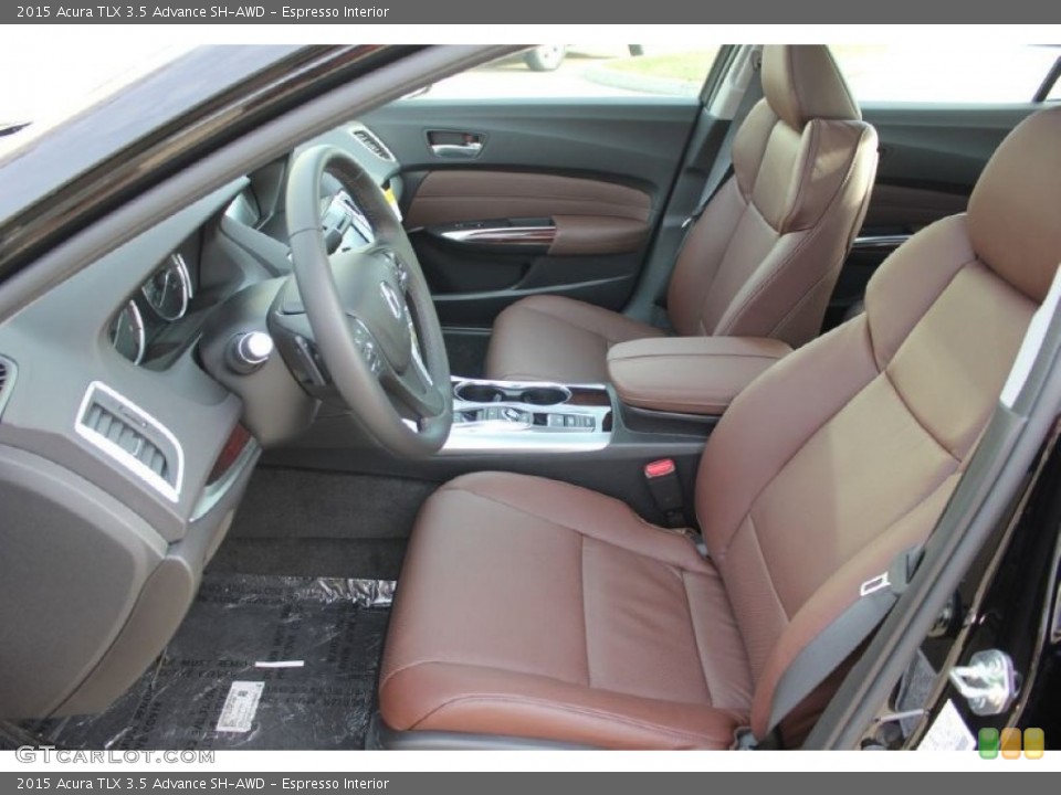 Espresso Interior Photo for the 2015 Acura TLX 3.5 Advance SH-AWD #103610972