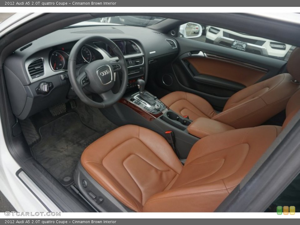 Cinnamon Brown Interior Photo for the 2012 Audi A5 2.0T quattro Coupe #103611890