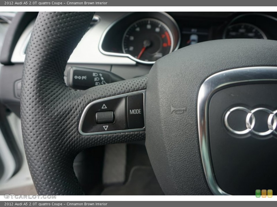 Cinnamon Brown Interior Controls for the 2012 Audi A5 2.0T quattro Coupe #103612511