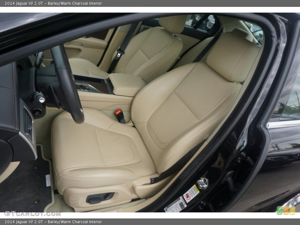 Barley/Warm Charcoal Interior Front Seat for the 2014 Jaguar XF 2.0T #103613966