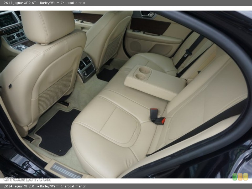 Barley/Warm Charcoal Interior Rear Seat for the 2014 Jaguar XF 2.0T #103614095