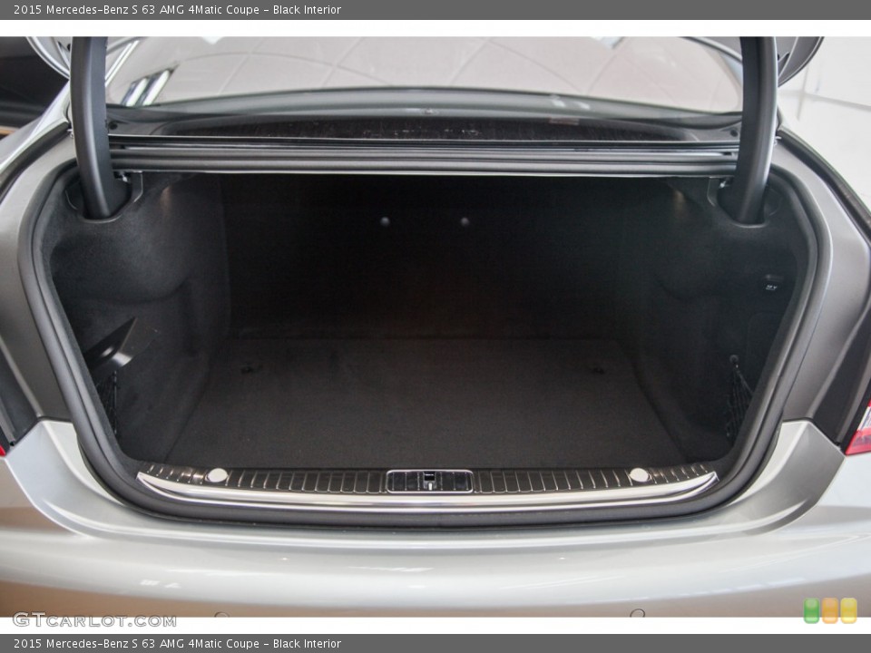 Black Interior Trunk for the 2015 Mercedes-Benz S 63 AMG 4Matic Coupe #103645775