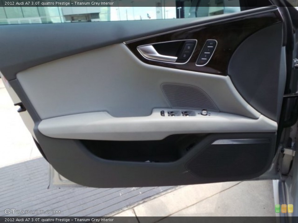 Titanium Grey Interior Door Panel for the 2012 Audi A7 3.0T quattro Prestige #103645863