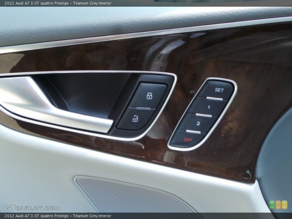 Titanium Grey Interior Controls for the 2012 Audi A7 3.0T quattro Prestige #103645877