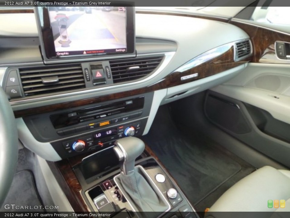 Titanium Grey Interior Dashboard for the 2012 Audi A7 3.0T quattro Prestige #103645922