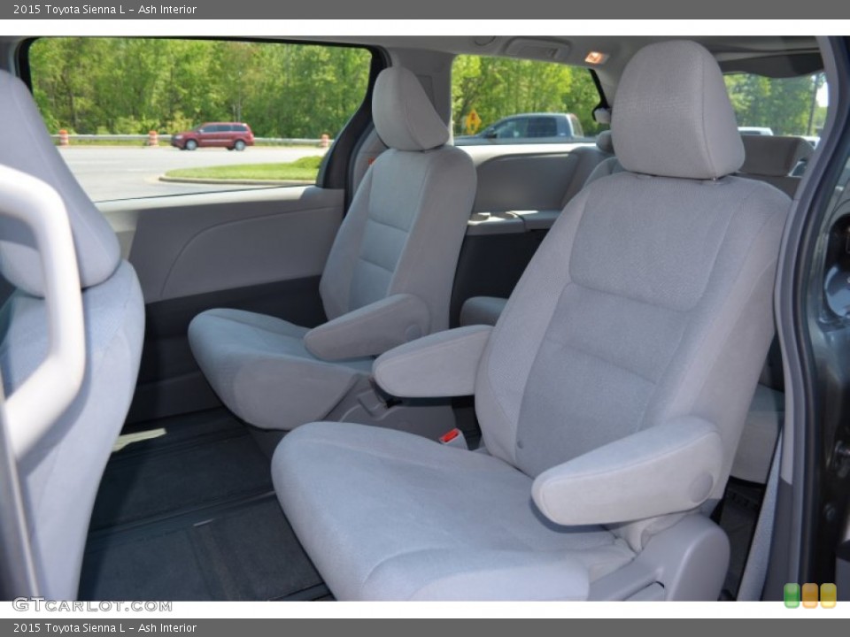 Ash Interior Rear Seat for the 2015 Toyota Sienna L #103656830
