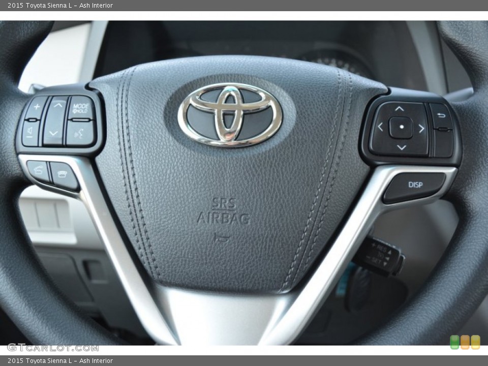 Ash Interior Controls for the 2015 Toyota Sienna L #103656993