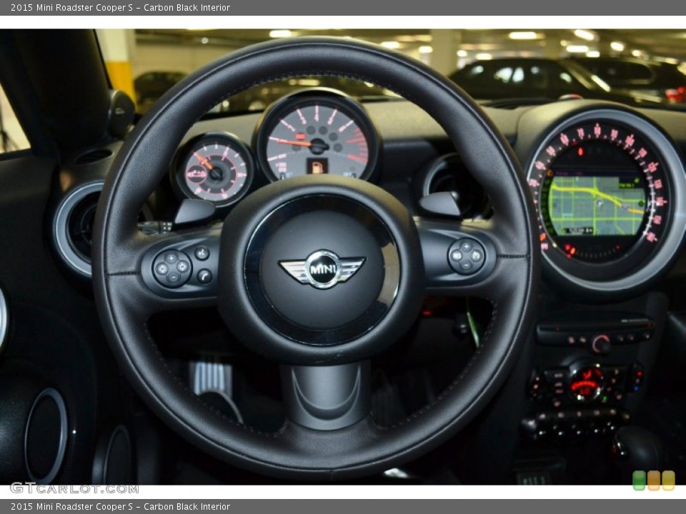 Carbon Black Interior Steering Wheel for the 2015 Mini Roadster Cooper S #103666167