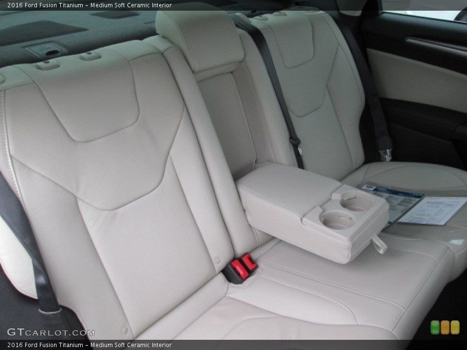 Medium Soft Ceramic Interior Rear Seat for the 2016 Ford Fusion Titanium #103674996