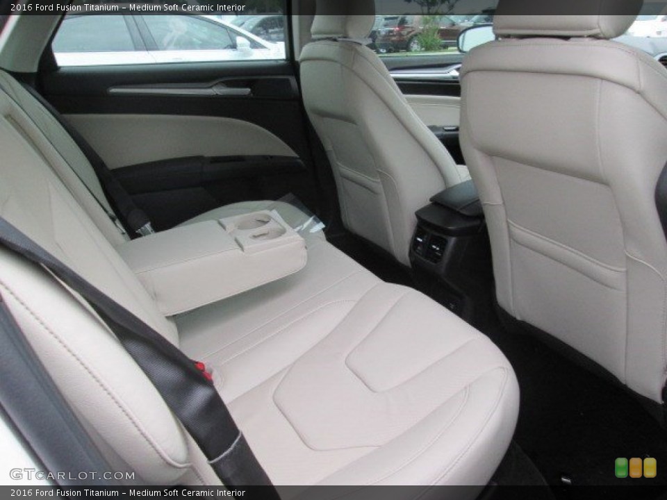 Medium Soft Ceramic Interior Rear Seat for the 2016 Ford Fusion Titanium #103675014