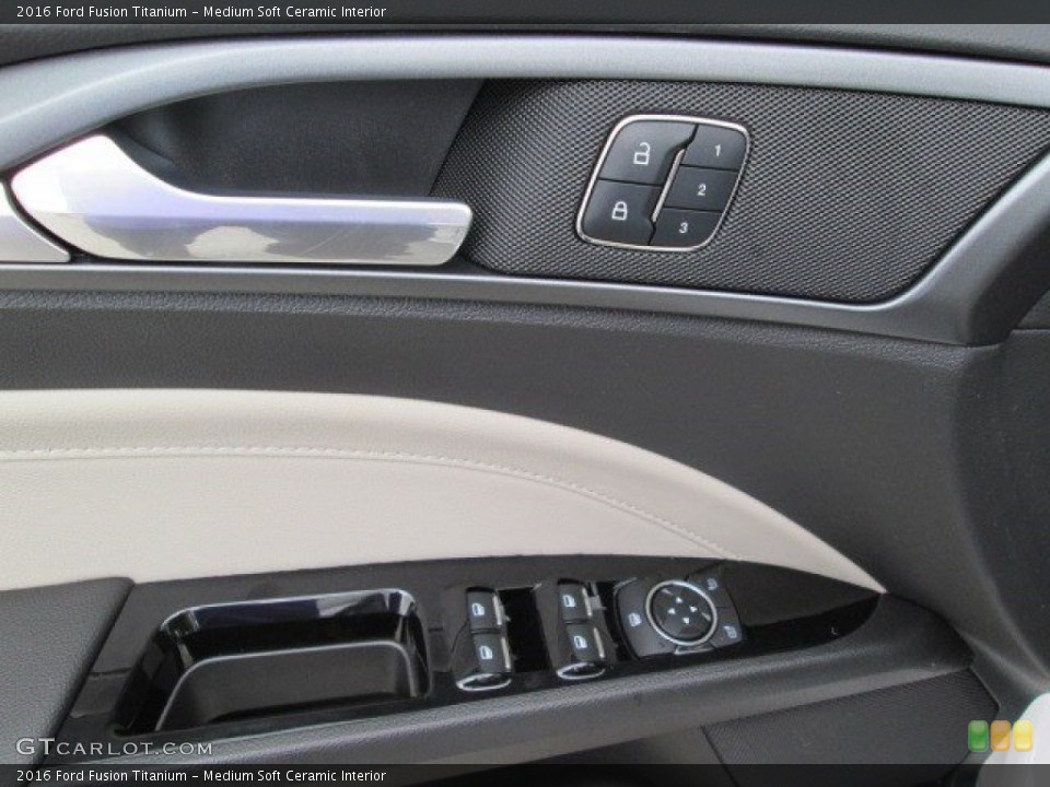 Medium Soft Ceramic Interior Controls for the 2016 Ford Fusion Titanium #103675308