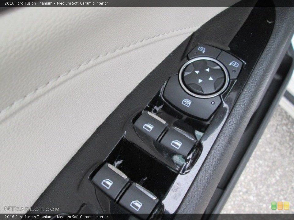 Medium Soft Ceramic Interior Controls for the 2016 Ford Fusion Titanium #103675332