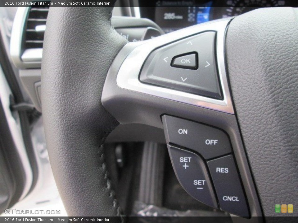 Medium Soft Ceramic Interior Controls for the 2016 Ford Fusion Titanium #103675712